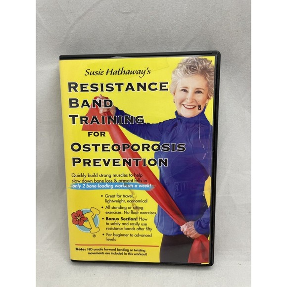 Media Resistance Band Training For Osteoporosis Prevention Dvd Susie